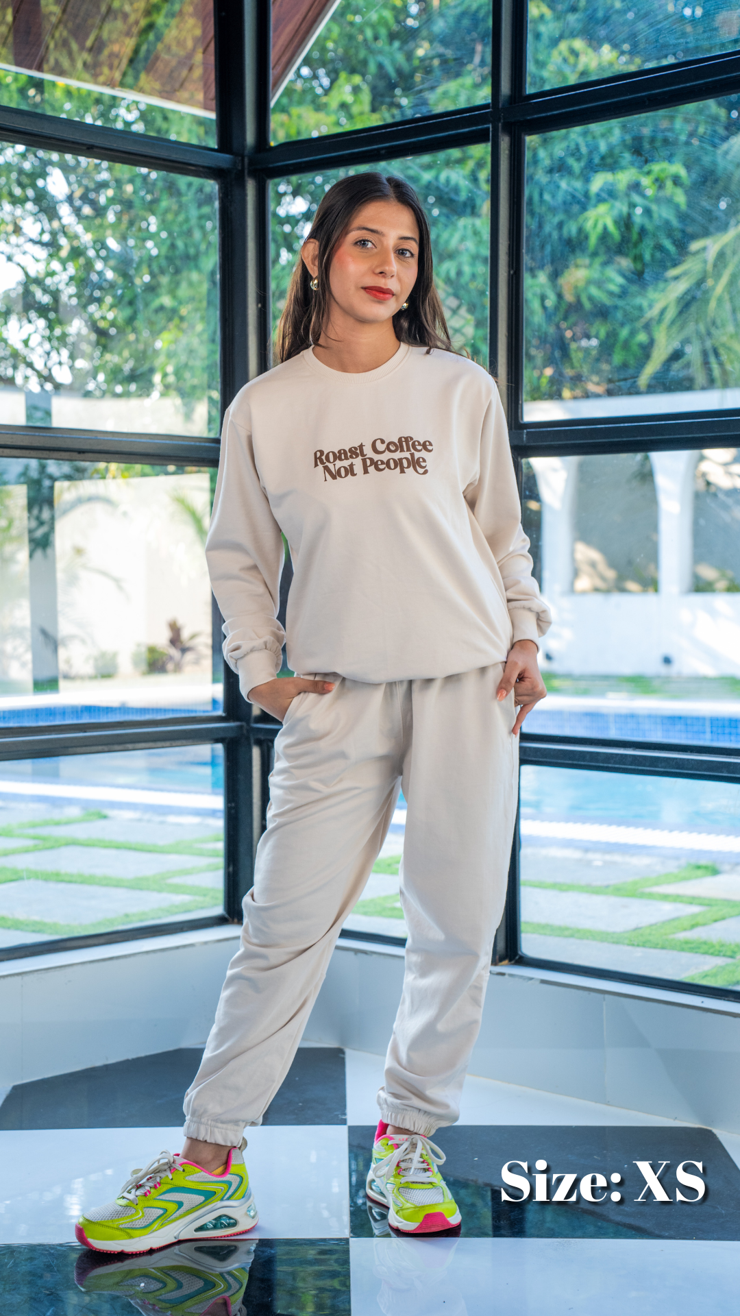 Roast Coffee Not People Co-ord Set | Regular Fit Unisex Co-ord Set