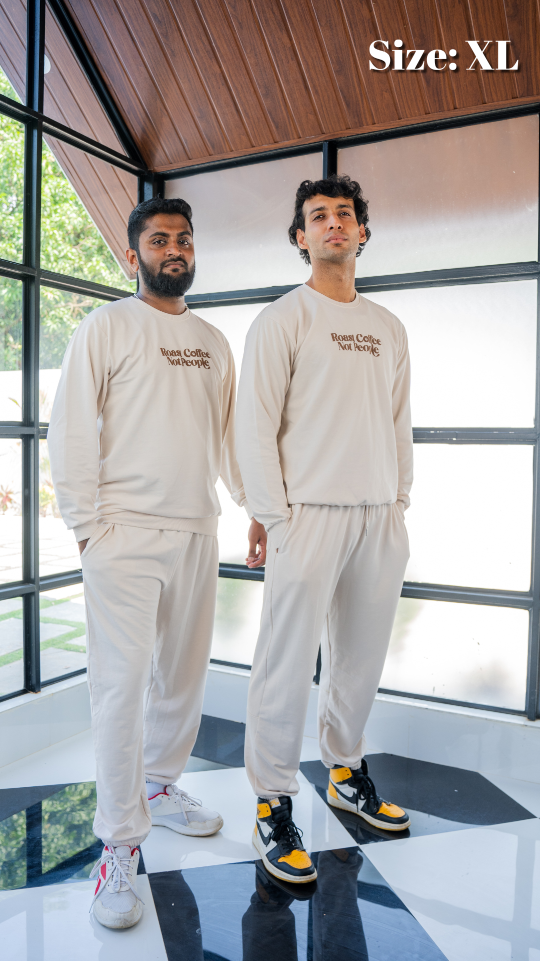 Roast Coffee Not People Co-ord Set | Regular Fit Unisex Co-ord Set