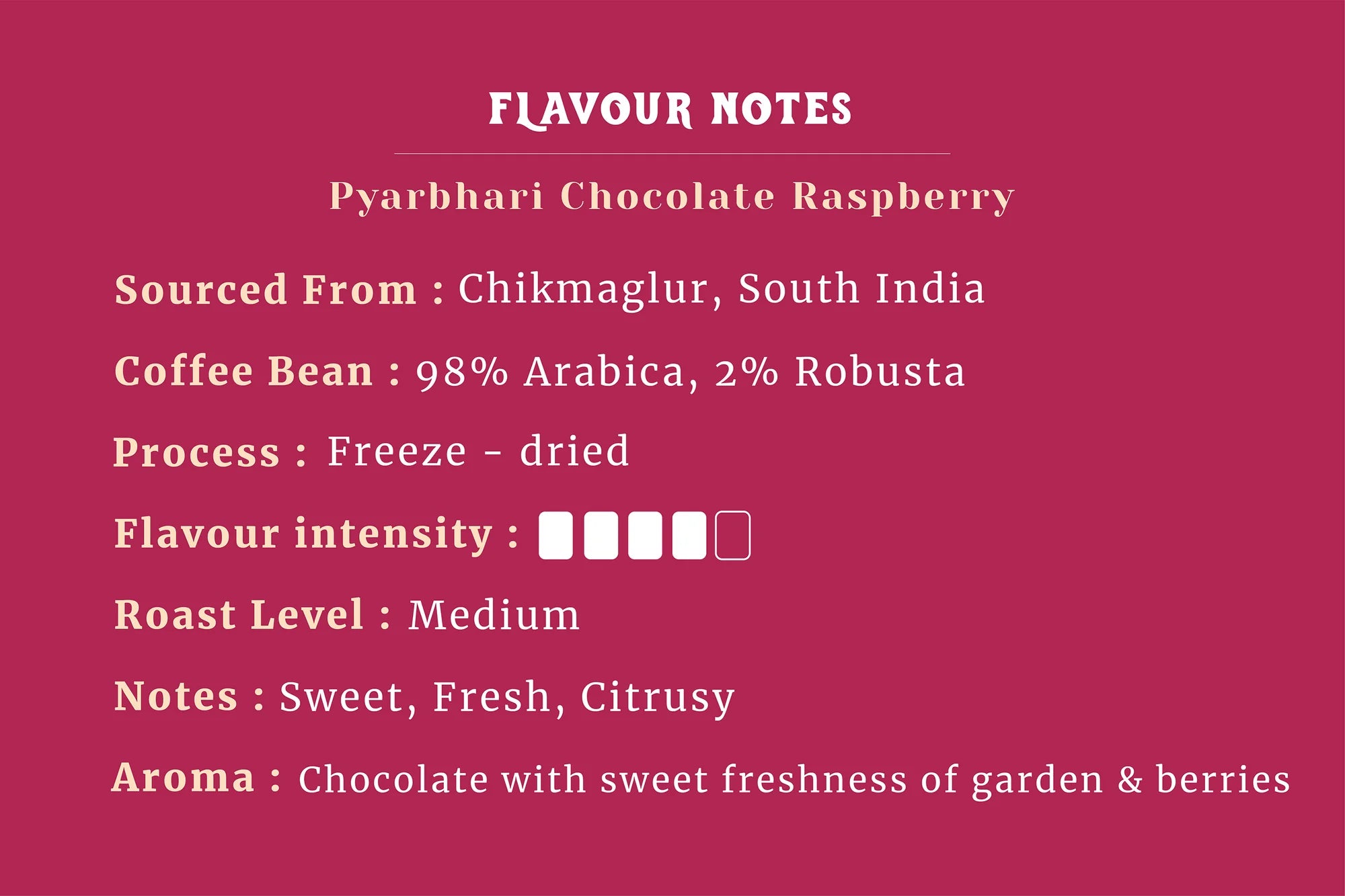 Lovestruck Combo | Pyaar Coffee Hai + Pyaarbhari Chocolate Raspberry 50g